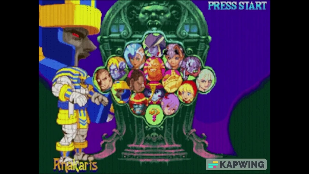 Vampire Savior - Player Select 2 (slowed and reverb)
