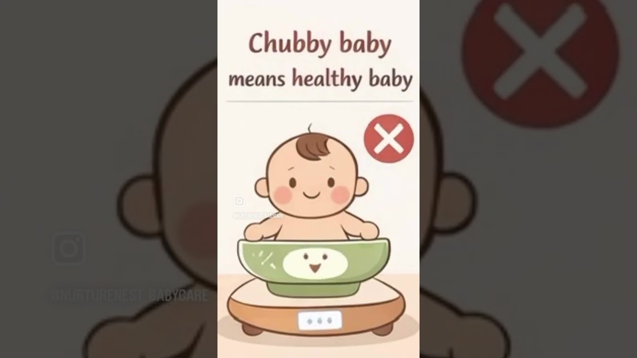 Every baby is different 🤍And not every myth is true.  
