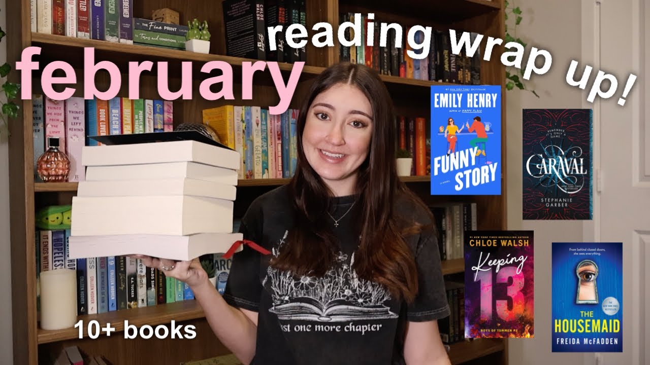 february reading wrap up! 💗📚 all the books i read in february