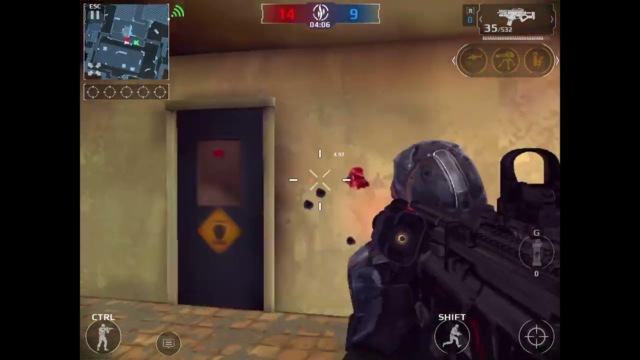 Well GG vs Glutton Squad SB | Modern Combat 5_PC |