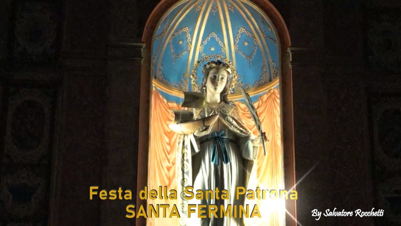 Domenica 28 Aprile 2024. Festa Della santa Patrona: SANTA FERMINA