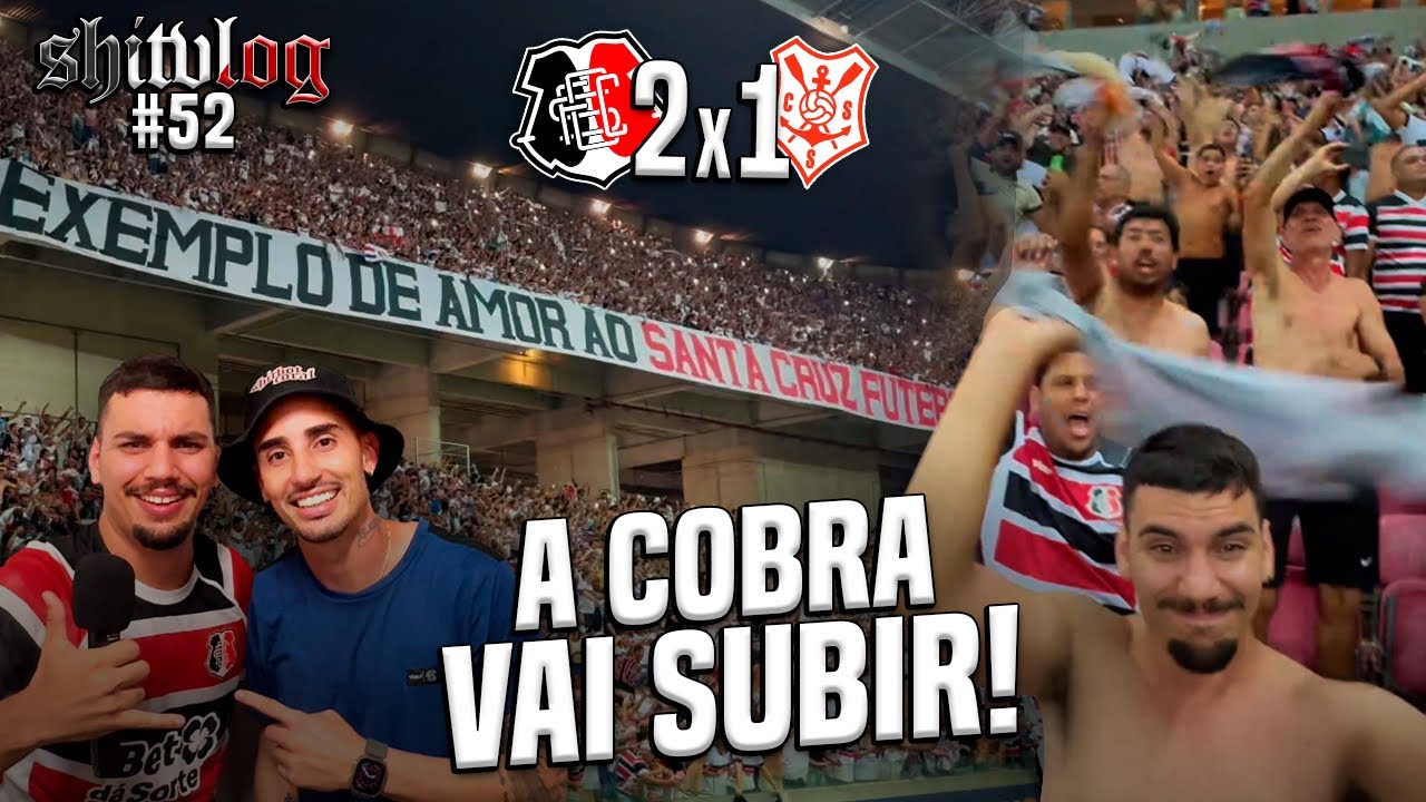 SHITVLOG CORAL #52 SÉRIE D - SANTA CRUZ 2 X 1 SERGIPE