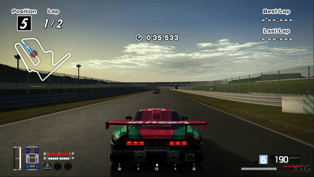 [#1299] Gran Turismo 4 - Honda Castrol MUGEN NSX (JGTC) '00 Hybrid PS2 Gameplay HD