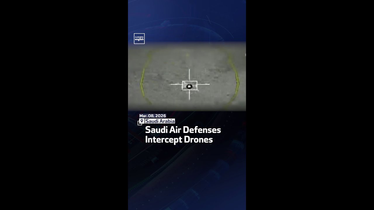 Saudi Air Defenses Intercept Drones