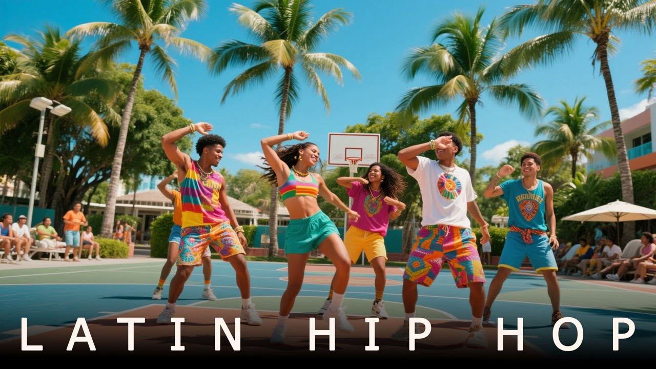 Tropical Latin Hip Hop Beat with Marimba and Feel-Good Flow