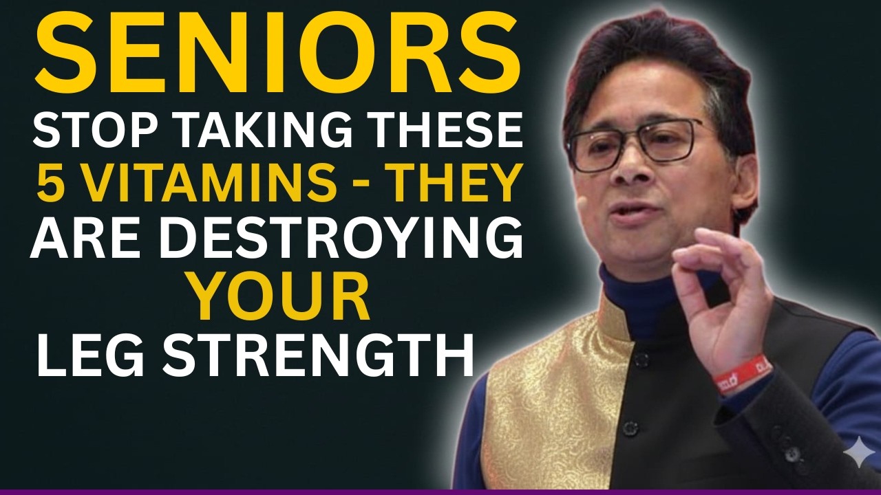 Seniors, Stop Taking These 5 Vitamins – They Are Destroying Your Leg Strength