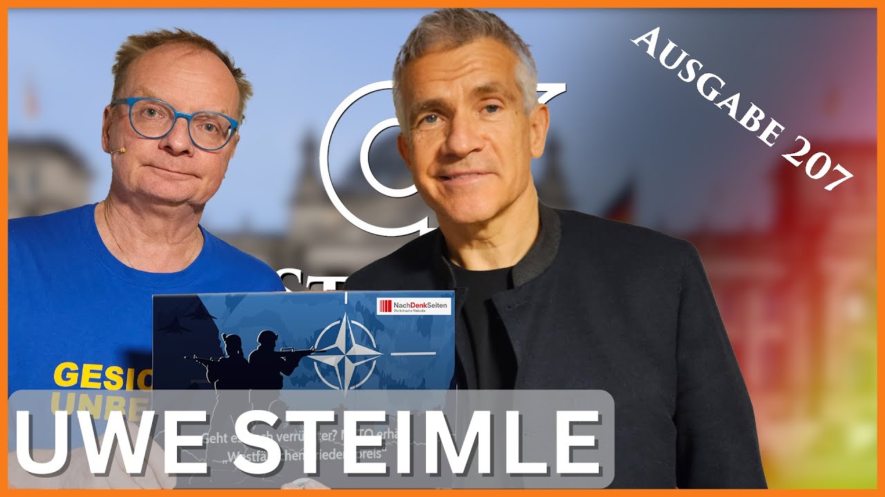 FriedensNATO / Steimles Aktuelle Kamera / Ausgabe 207 / Zu Gast: Matthias Berger