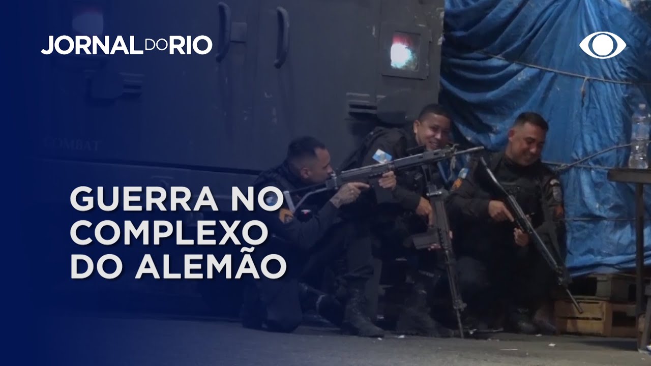 Megaoperação no Alemão e na Penha deixa 5 mortos e 9 feridos