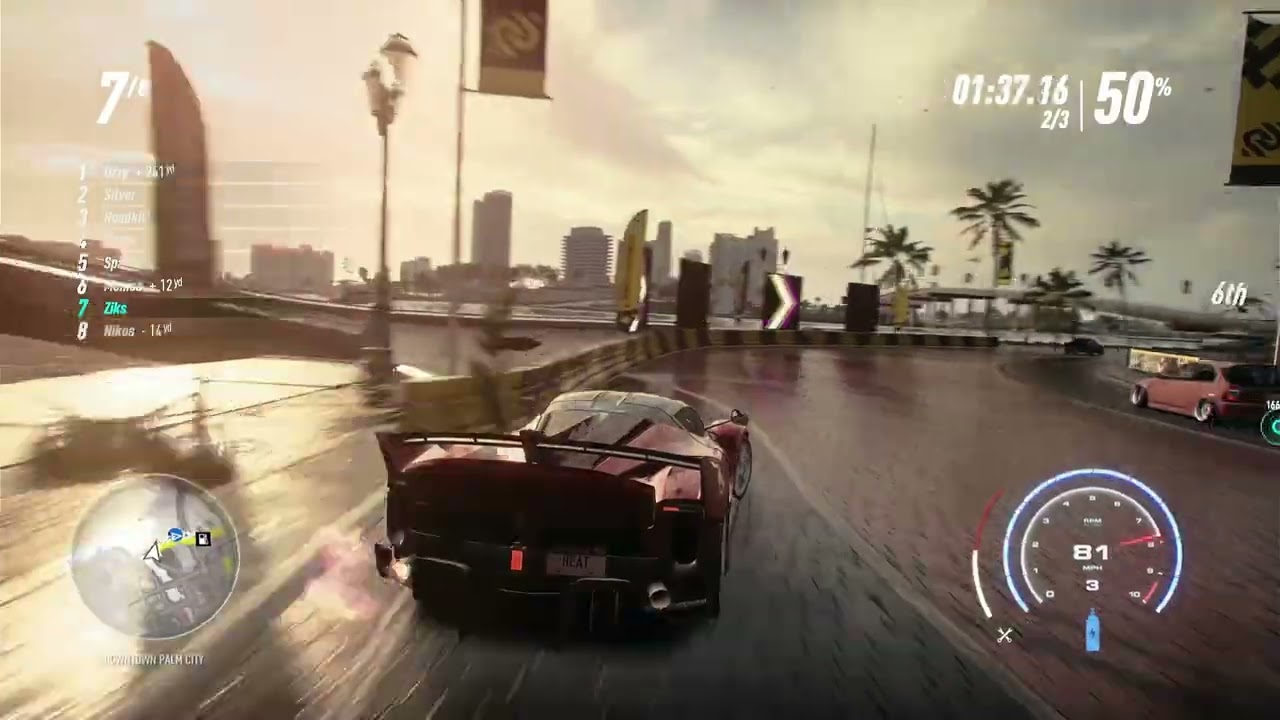 NFS Heat CIRCUIT RACE SCORPION