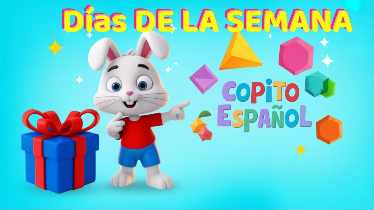 Aprende los d&iacute;as de la semana con Copito el conejito  🐰 | Episodio de la serie &ldquo;Aprende con Copito