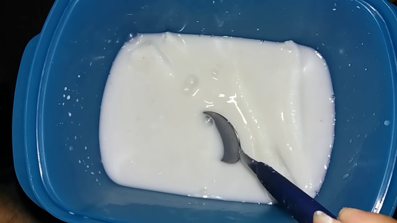 TAPIOCA ENSOPADA COM LEITE DE COCO