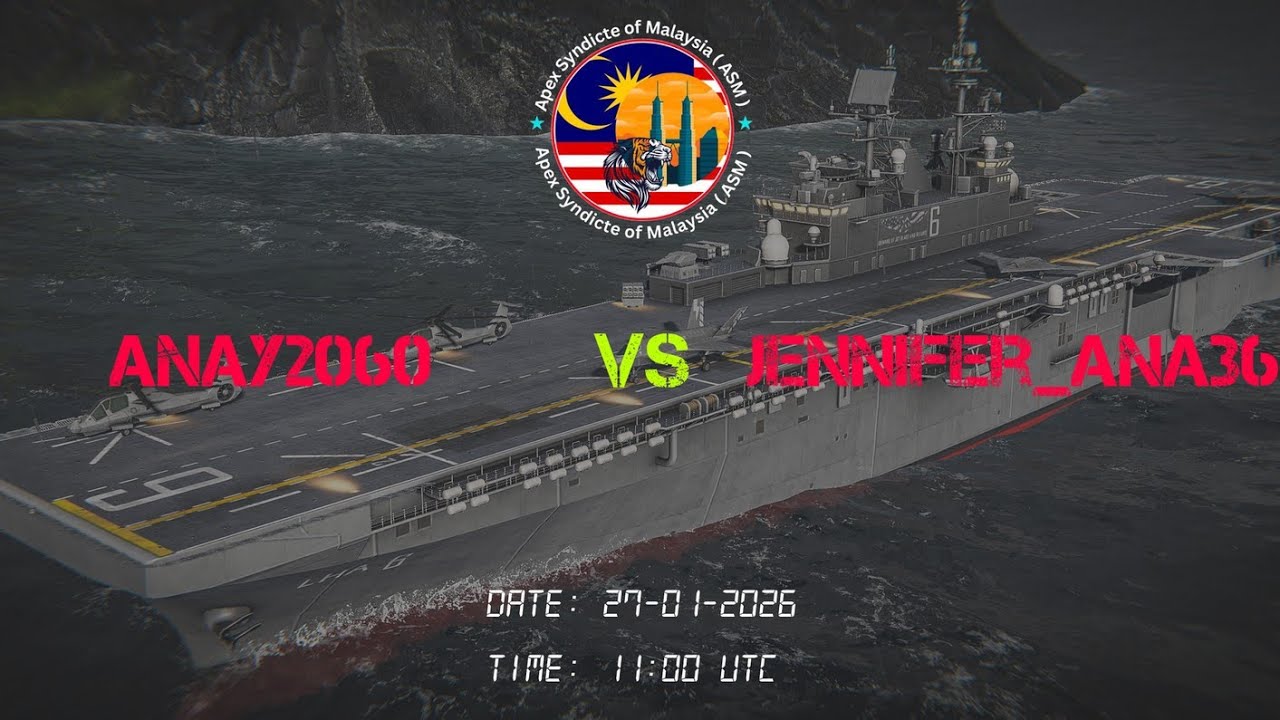 MATCH 1 | ANAY2060 vs JENNIFER_ANA36 | SILENT PREDATOR SHOWDOWN | R2 | ASM