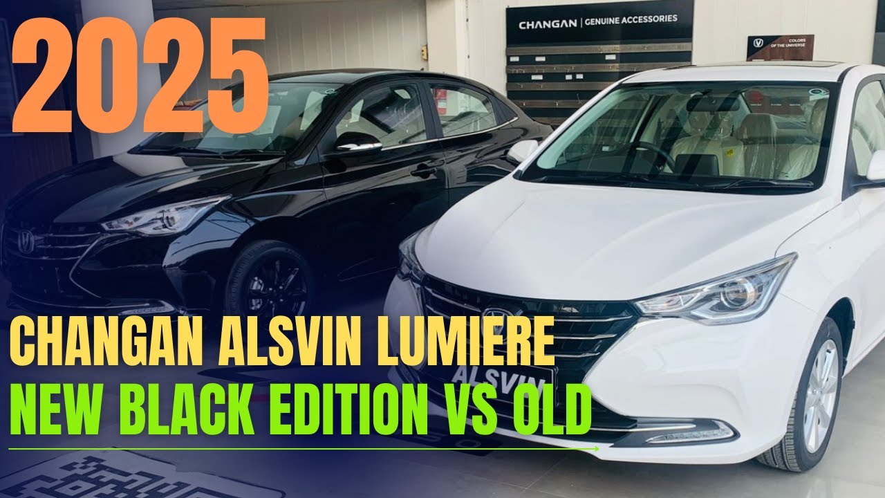 Changan Alsvin Lumiere || New Vs Old || Black Edition 2025 || Detailed Review || Mr Changan #Alsvin