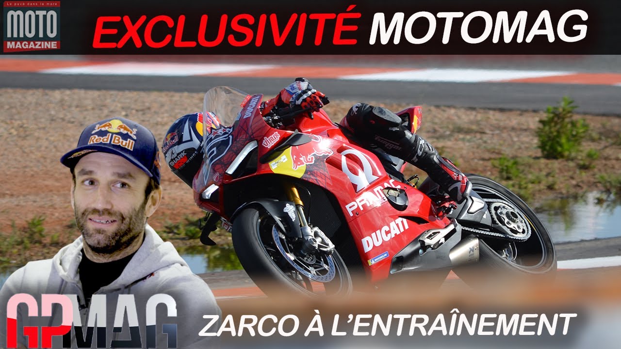 Exclu ! Johann Zarco à l'entrainement ▶︎ GpMag [SUBTITLE]