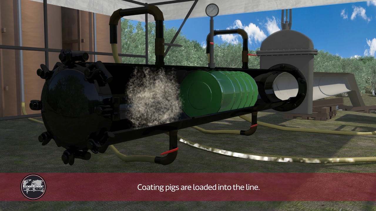 EnerClear Services: Insitu Internal Pipeline Cleaning & Coating (2019)