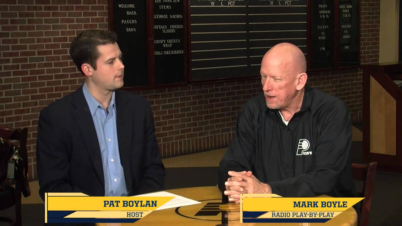 Pat Boylan Pacers Web Show Blue and Gold Breakdown