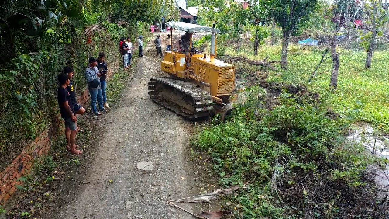Amazing Project!!! Start a new Job Expand Basic Road Bulldozer D31P Clearing & Forest In Areas Flood