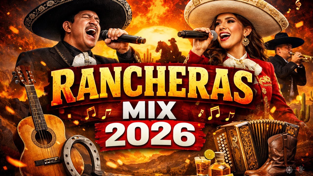 Rancheras Mix 2026 🌹 Las Mejores Canciones Rancheras para el Corazón