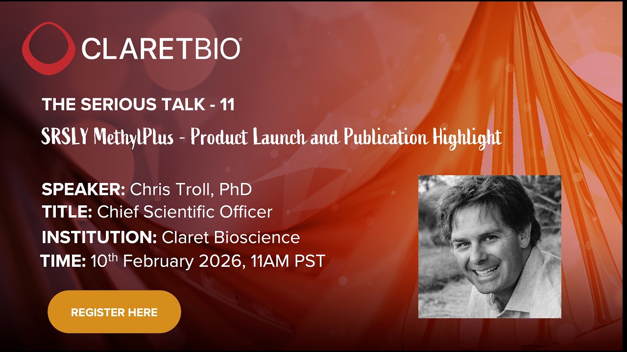 SERIOUS TALK 11 - Publication Highlight and SRSLY MethylPlus Launch