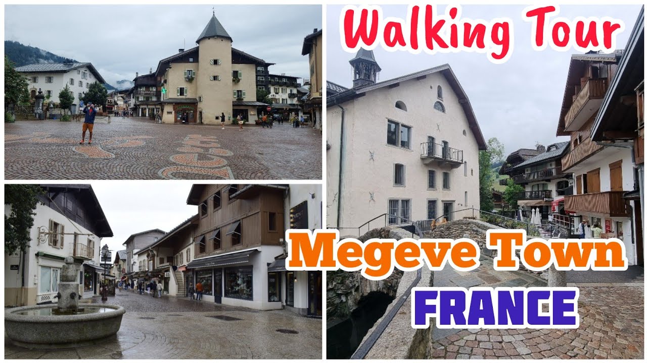 Megève France | Megève Travel | French towns | best places to visit in France | walking tour 4k