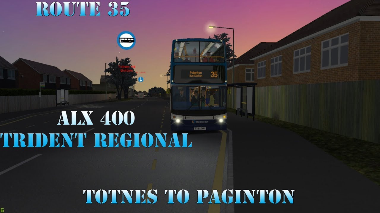 Omsi 2 BOTW- 35 Totnes To Paignton Zoo (ALX400 Regional)