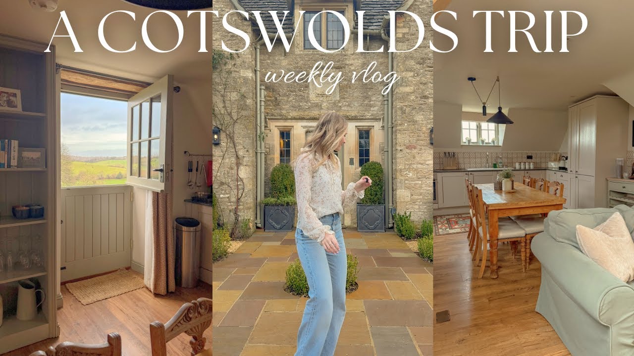 a night away in the cotswolds (I found my dream home) 🐑 ☀️