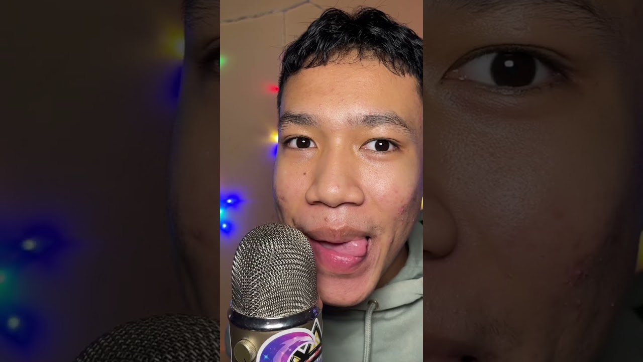 extremely WET mouth sounds #asmr #asmrmouthsound #shorts