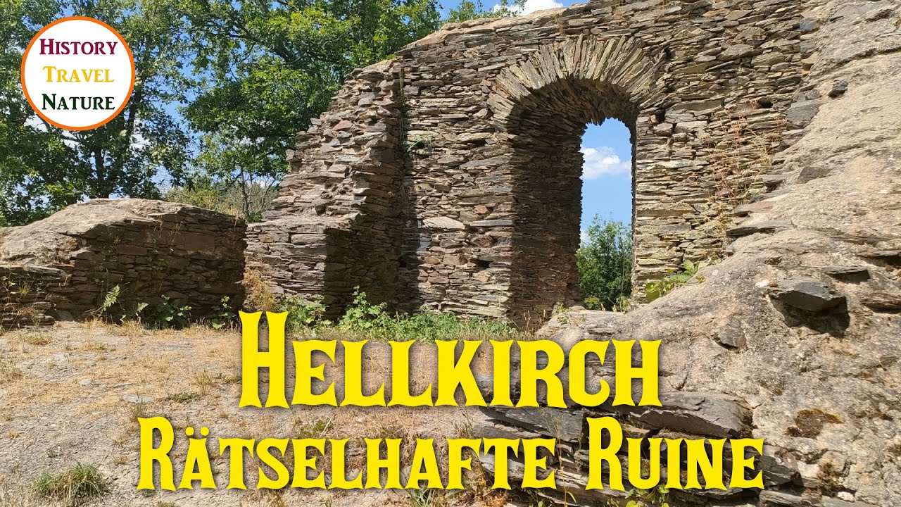 Rätselhafte RUINE HELLKIRCH | Sagenumwobener Ort im Hunsrück in Rheinland-Pfalz