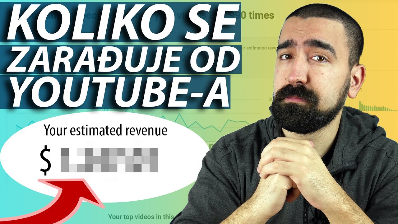 KOLIKO SE ZARAĐUJE OD YOUTUBE-A? | DETALJAN PRIKAZ