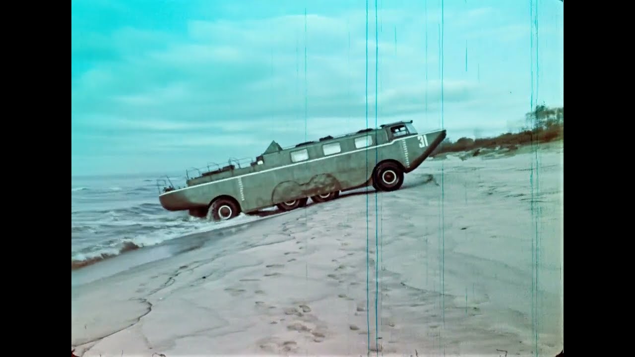 Плавающий автомобиль ЗИЛ-135П, 1968