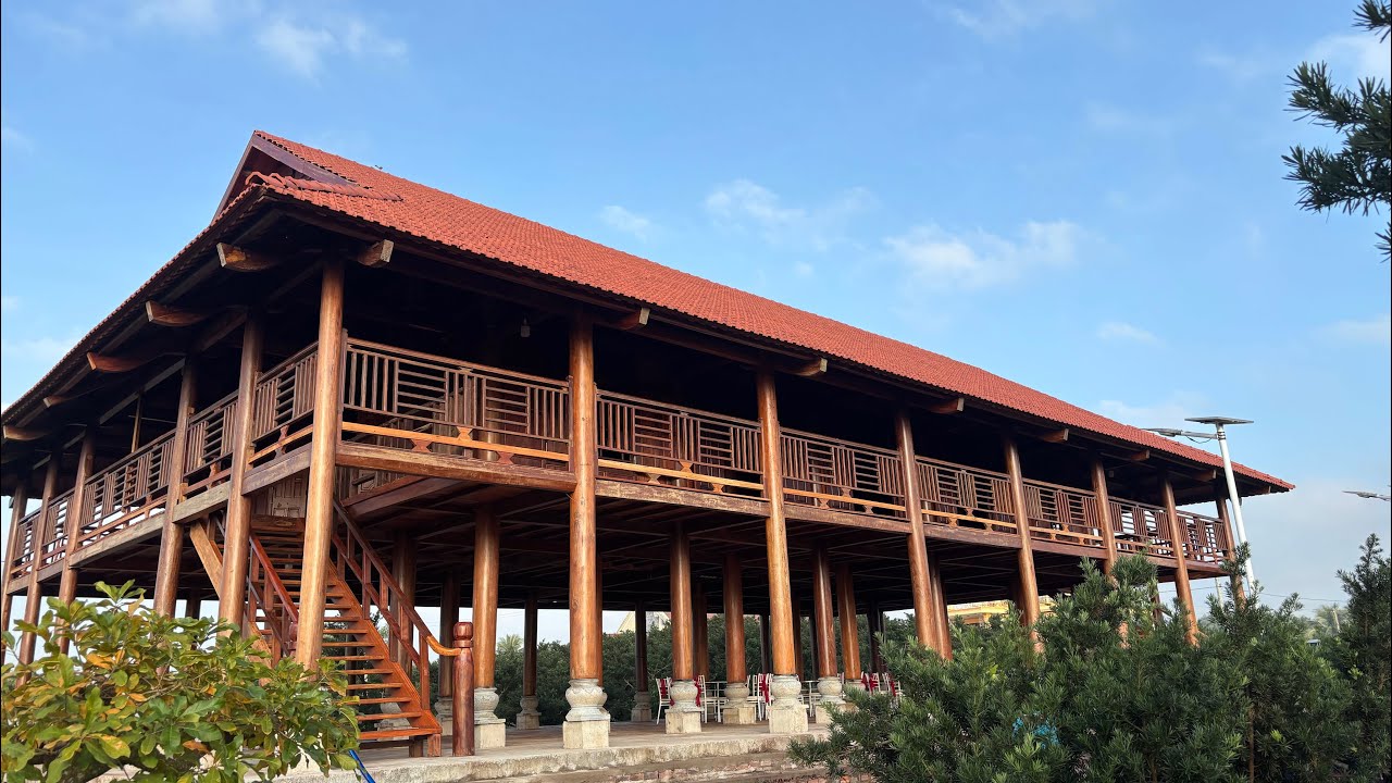 Bàn giao nhà sàn gỗ nghiến 7 gian hơn 300m2 - còn 1 căn bác nào cần lh-0963177806