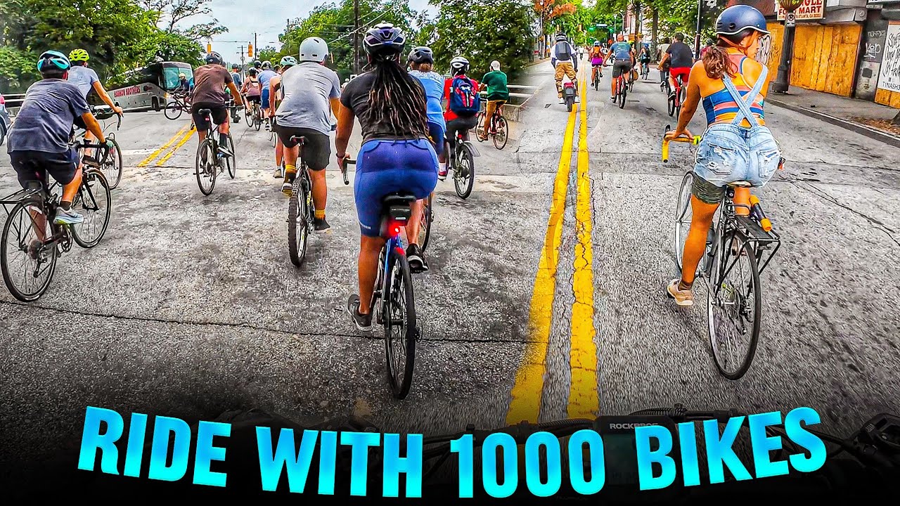Моя поездка на электросамокате с 1000 велосипедов | Weped SST