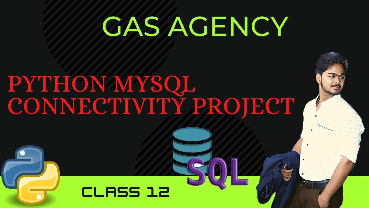 CS Project Class 12 Python | Gas Agency Management System | Class 12 Computer Science Project