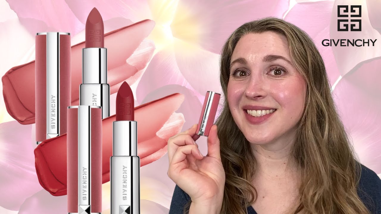 GIVENCHY Le Rouge Sheer Velvet Lipsticks | Swatches, Demo, Comparisons,  Wear Test, & More