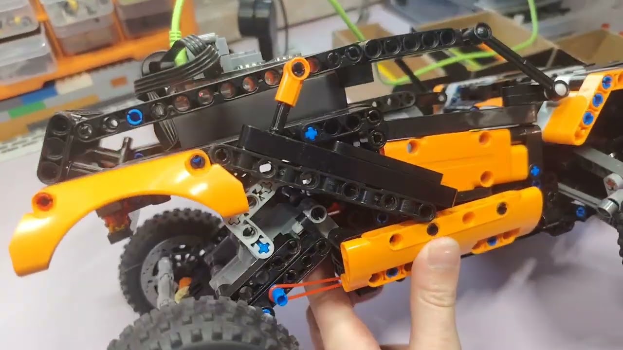 Обзор трофи трака из лего техник! ТРОФИ ТРАК! САМОДЕЛКА ЛЕГО ТЕХНИК!