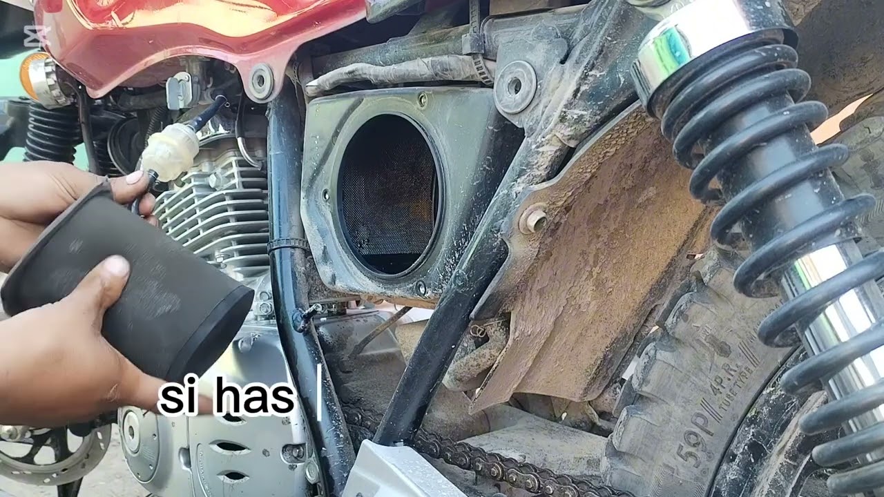 Limpieza de filtro de Aire de moto, GN125H, EN125 GSX125 entre Otro