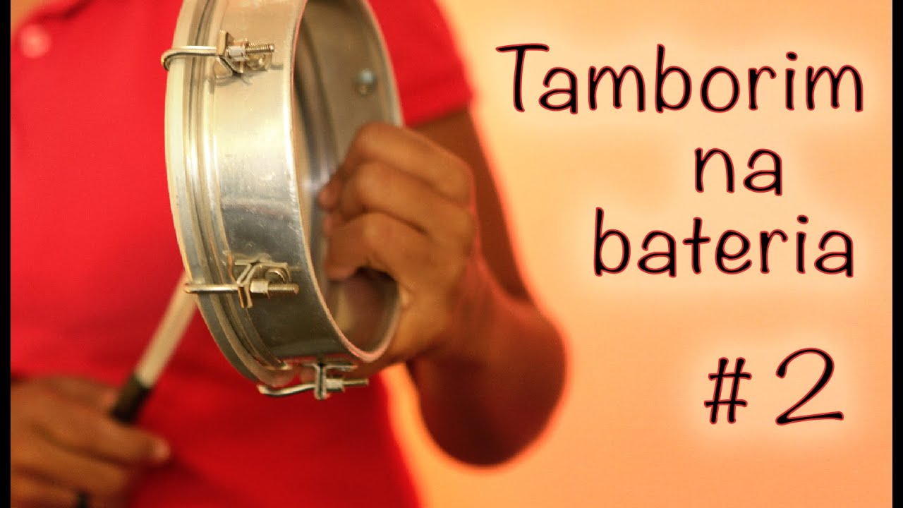 Tamborim na bateria #2