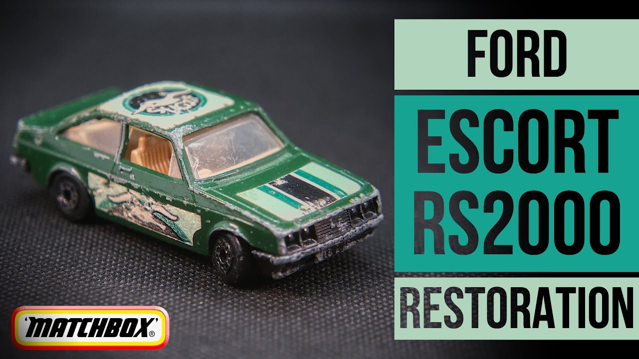Реставрация MATCHBOX: 9F Ford Escort RS2000