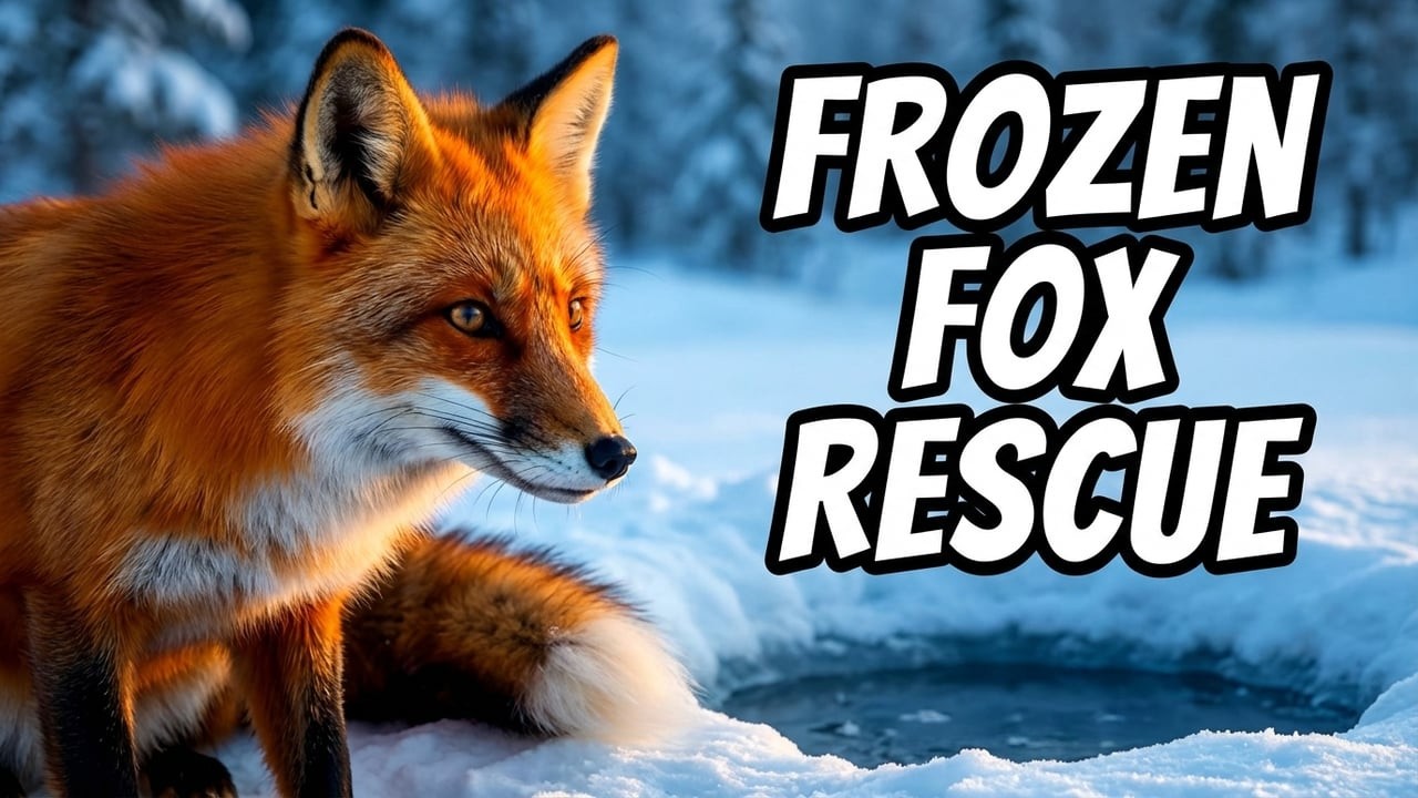 At −42°C, This Fox Couldn’t Lift Her Body | A Quiet Winter Rescue