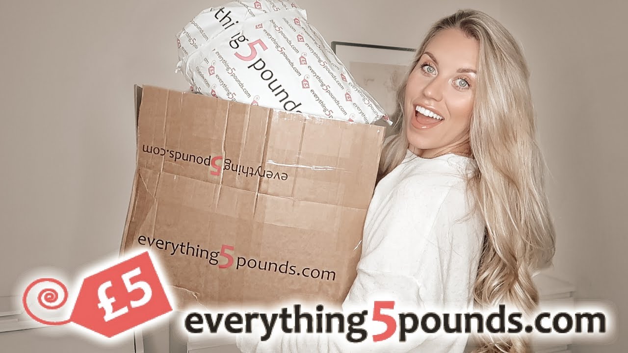 HUGE &pound;5 FASHION HAUL! TESTING EVERYTHING5POUNDS.COM REVIEW... IS THIS FOR REAL?!