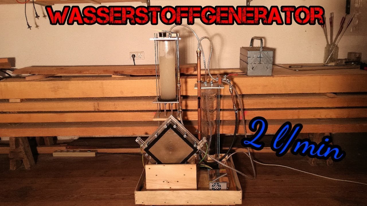 Wasserstoffgenerator für HHO selber bauen - meine Trockenzelle | Subtitled