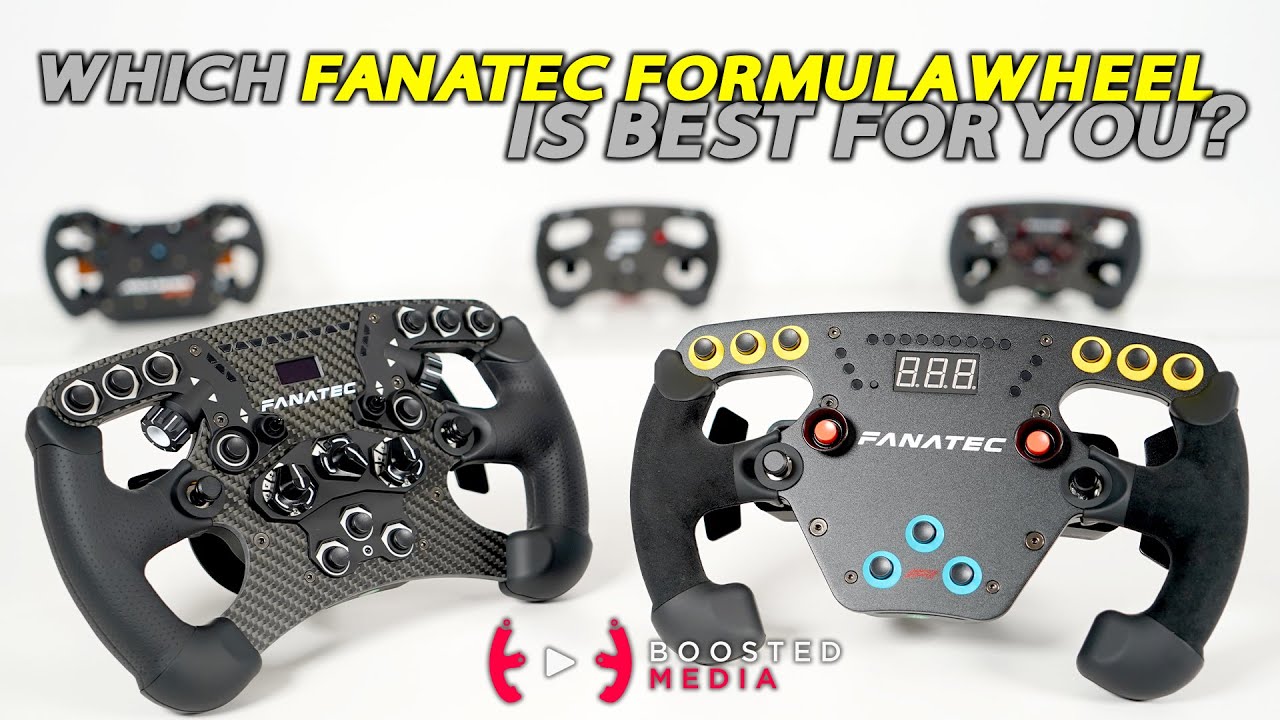 Какие колеса FANATEC Formula подойдут вам лучше всего?