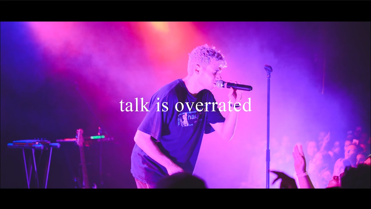 Jeremy Zucker - talk is overrated Live in LA [4K]