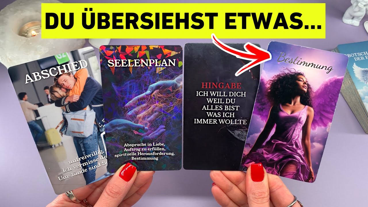 alles spricht dagegen aber ER ist deine Bestimmung...