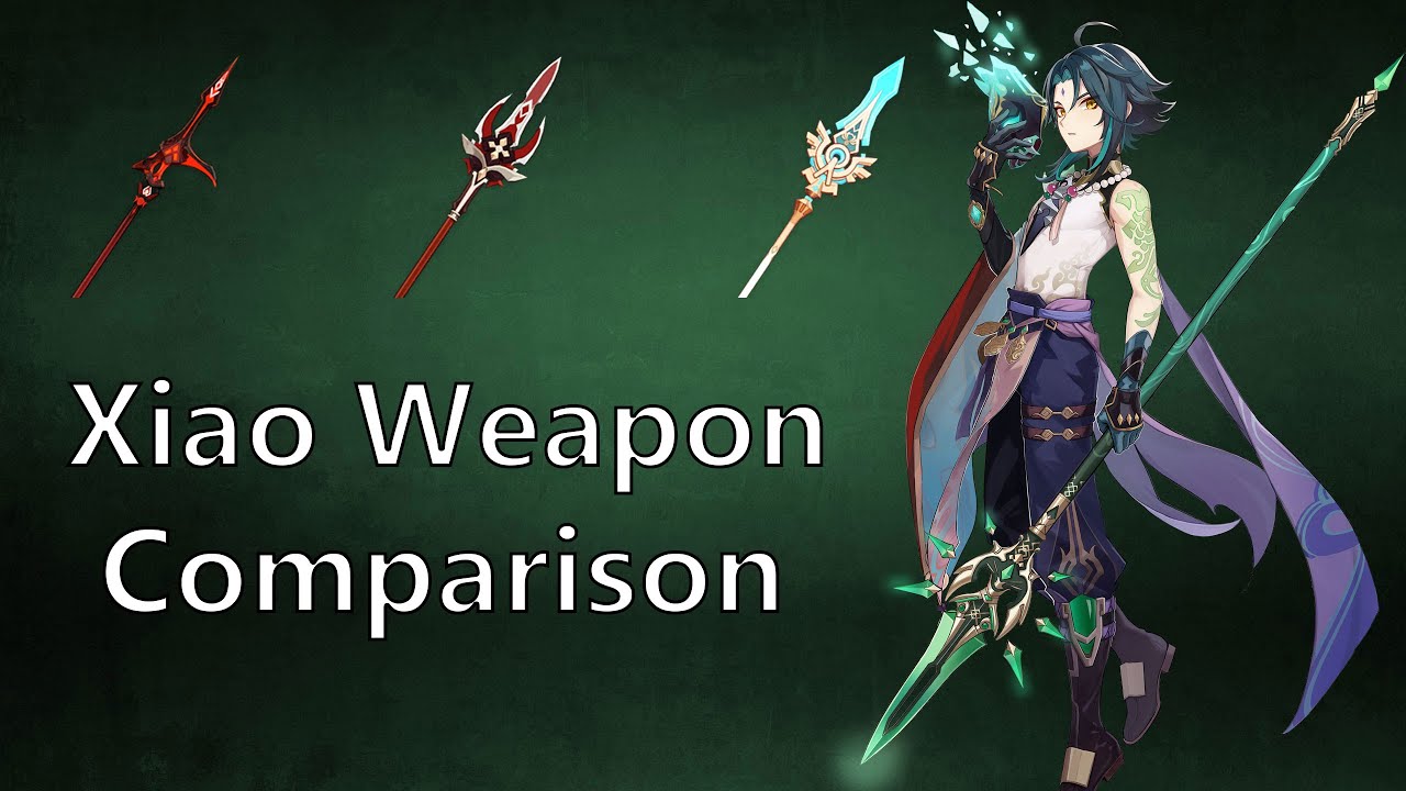 Genshin Impact | Xiao Weapon Comparison