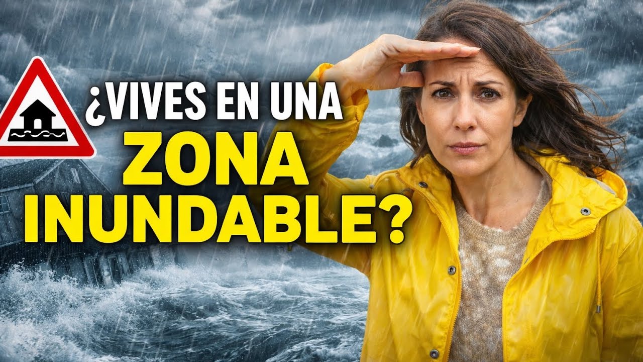 🚨 ZONAS INUNDABLES en España: comprueba si tu casa está en riesgo