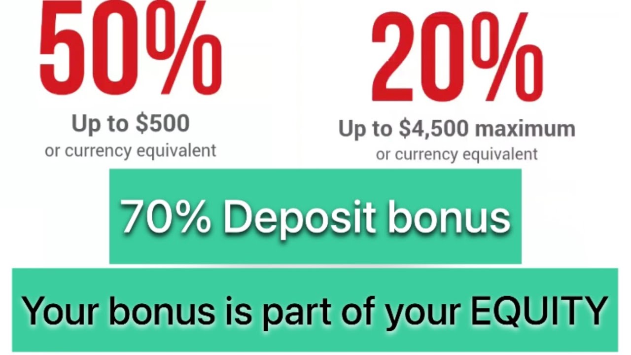 70% tradable deposit bonus | trade with your bonus | withdraw all profit