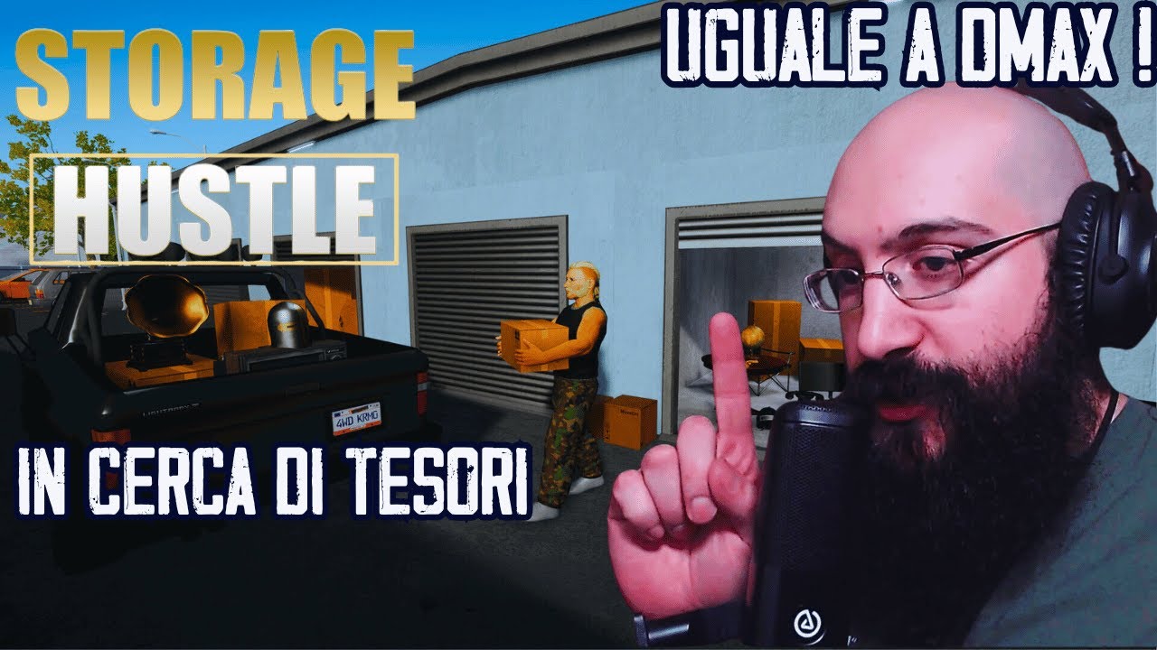 Storage Hustle - Compriamo Garage ALL' ASTA in cerca di TESORI - Simulator Night PARTE 1