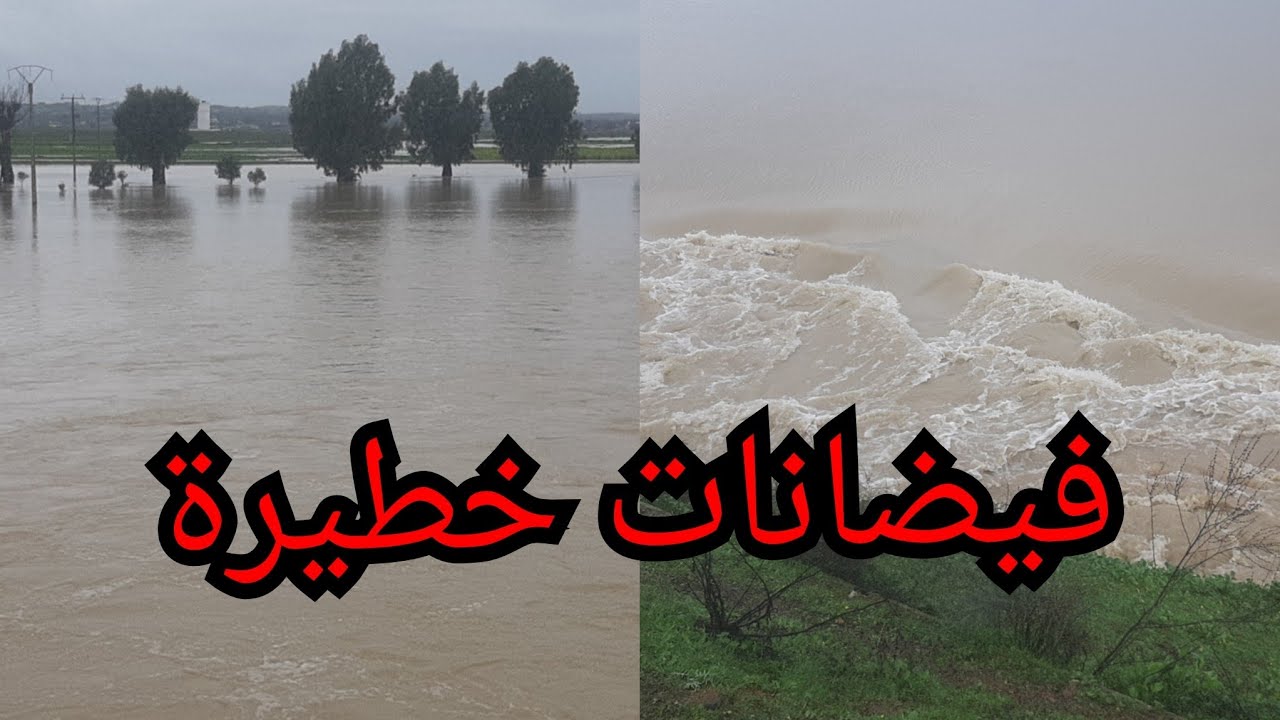 مباشر اليوم من القصر الكبير الفيضنات غمرت شوارع وأحياء المدينة ولمناطق شبه ومكتفية بالمياه08:02:2026