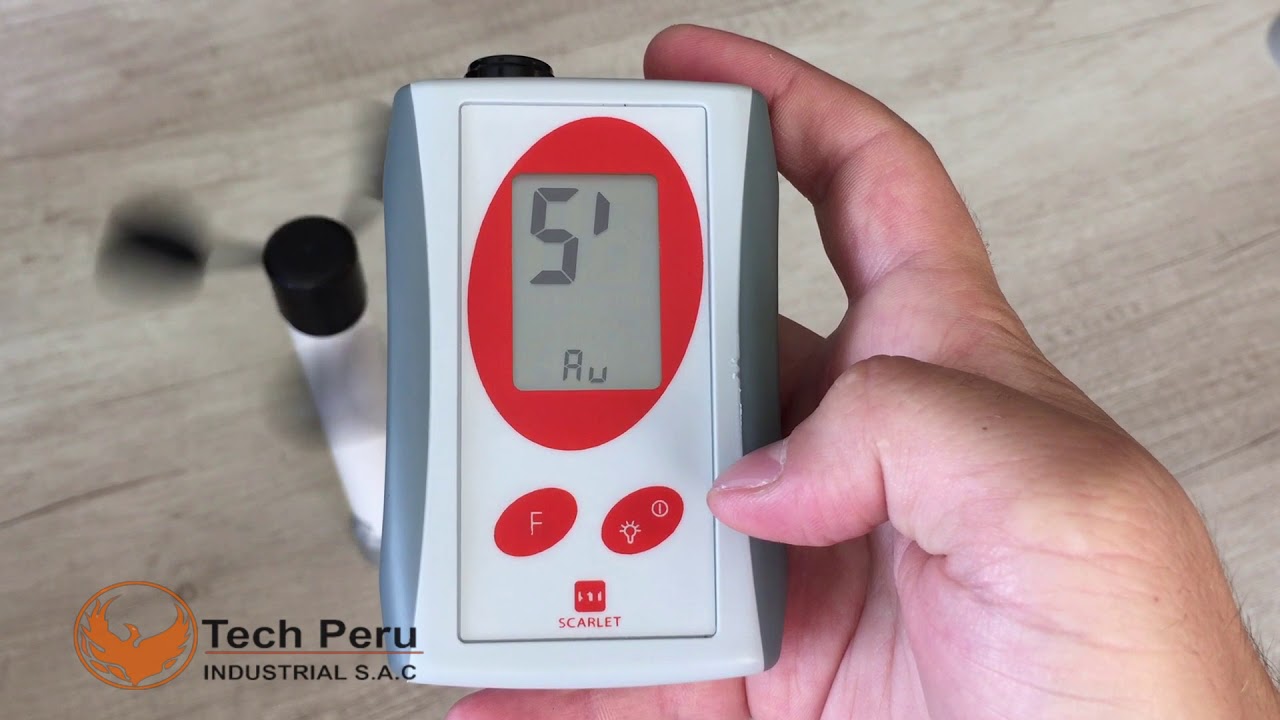 Anemómetro WR-3 SCARLET TECH